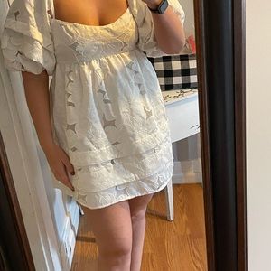 For Love and Lemon Evelyn Babydoll Dress, size L